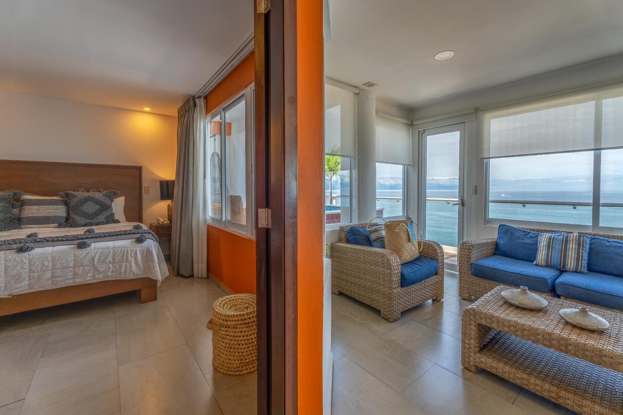 The Paramar Beachfront Boutique Hotel With Breakfast Included - Downtown Malecon Puerto Vallarta Habitación foto